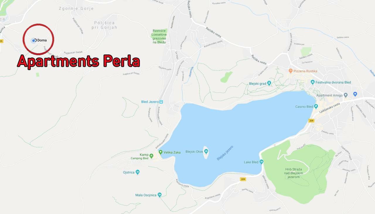 Apartments Perla Zgornje Gorje Buitenkant foto